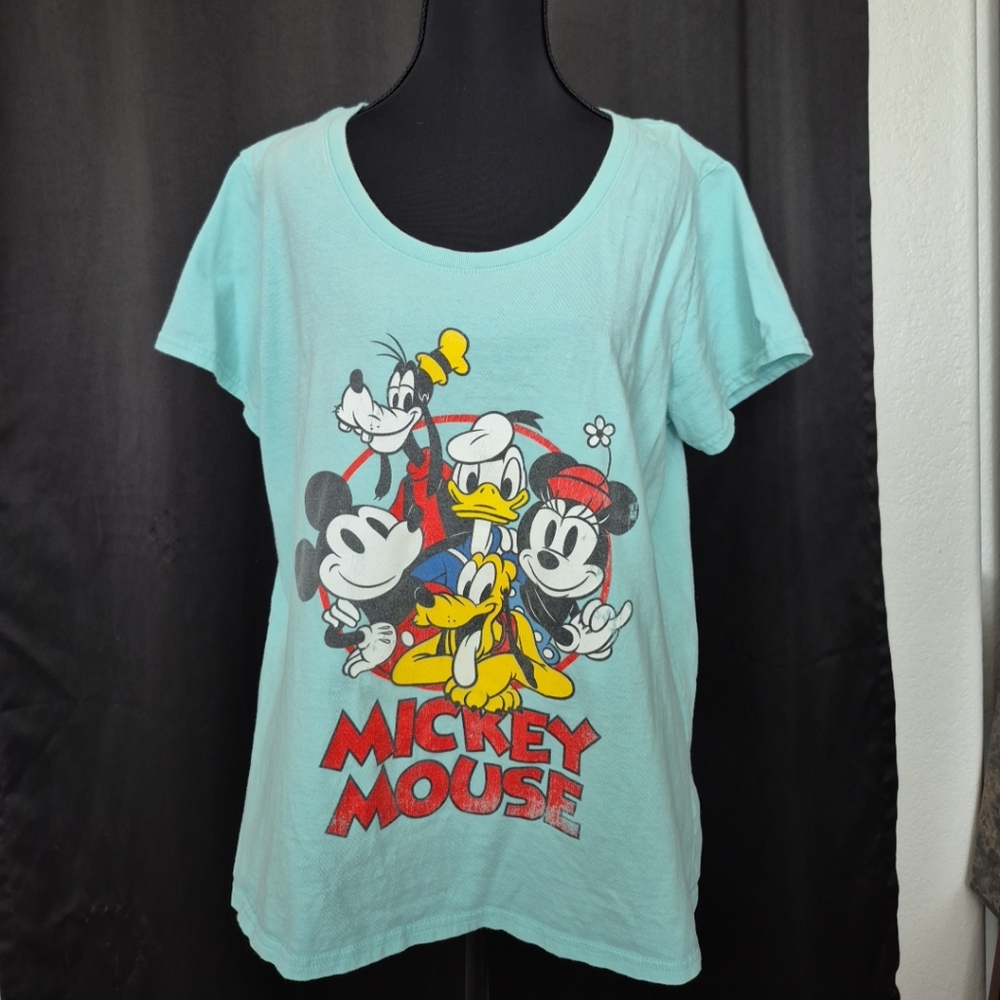 Disney Green Cotton Shirt